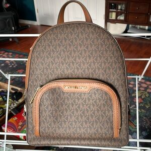 Michael Kors leather back pack